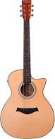 kadence acoustica 40 semi acoustic guitar KAD-A-04-EQ