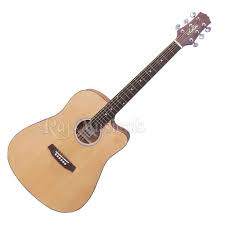 Ashton D20c Dreadnought cutaway acoustic Guitar